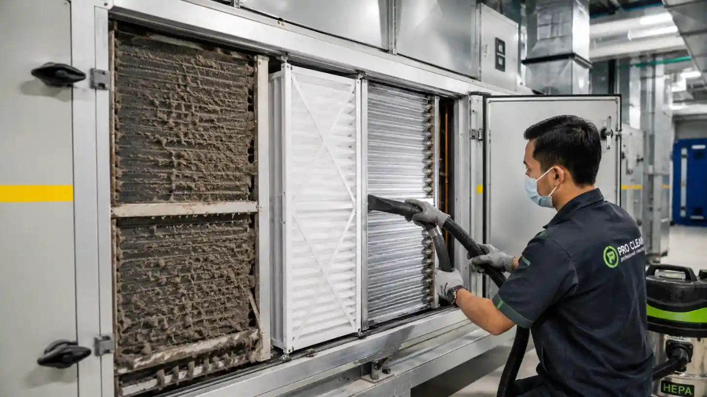Cleaning AC & Ducting